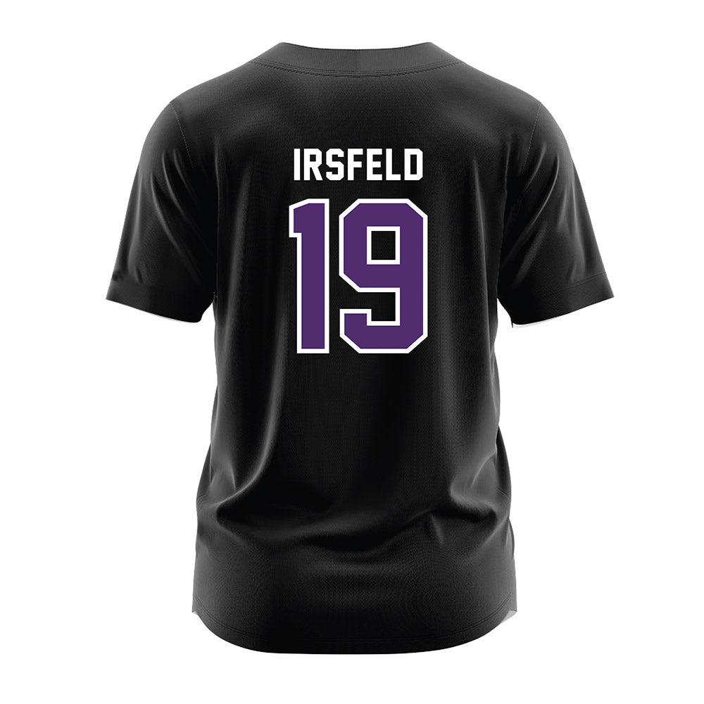 Minn. St. - NCAA Baseball : Benjamin Irsfeld - Black Jersey-1