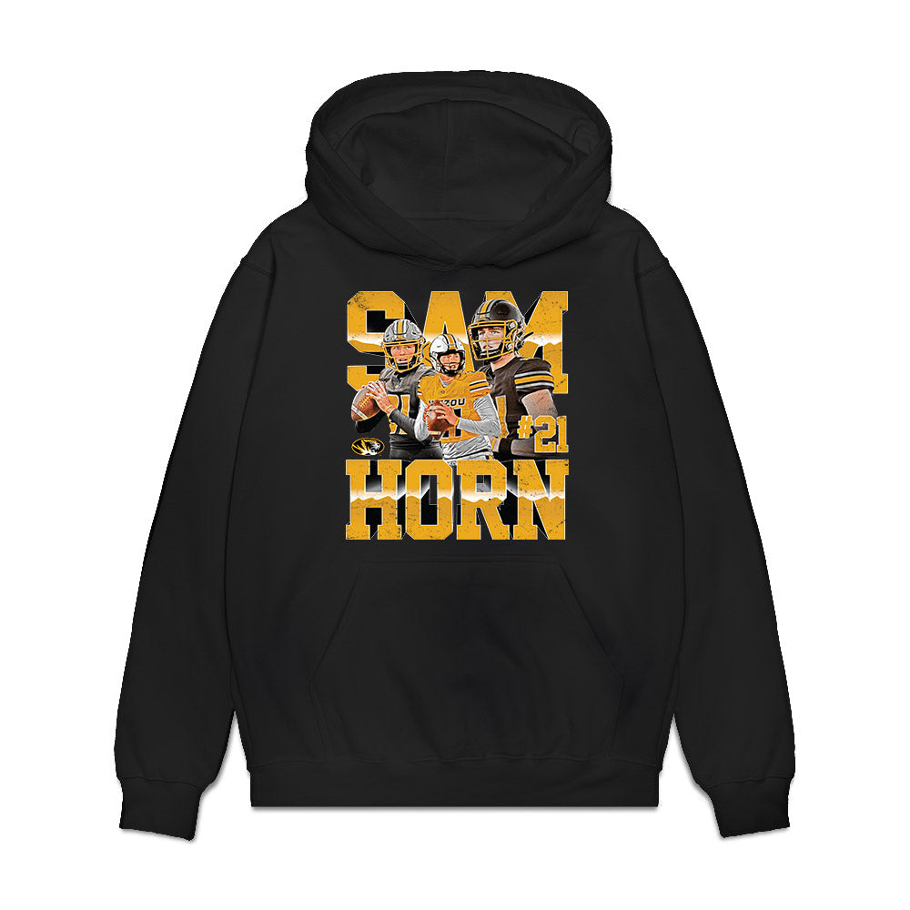Missouri - NCAA Baseball : Sam Horn - Premium Hooded Sweatshirt-0