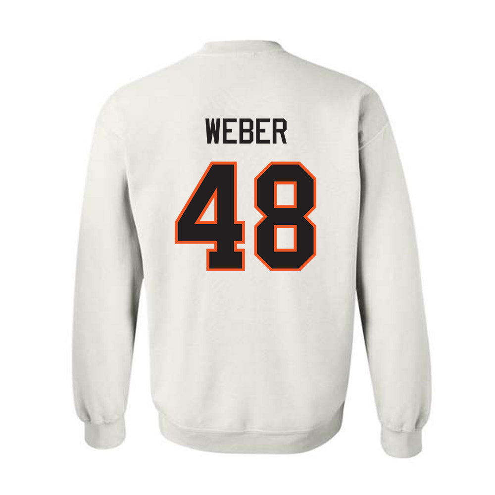 Oklahoma State - NCAA Baseball : Aaron Weber - Classic Shersey Crewneck Sweatshirt-1