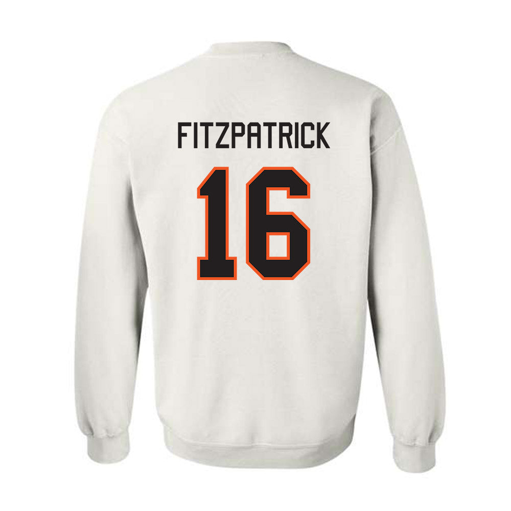 Oklahoma State - NCAA Football : Christian Fitzpatrick - Classic Shersey Crewneck Sweatshirt-1
