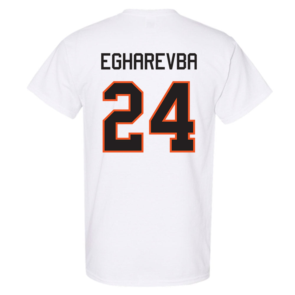 Oklahoma State - NCAA Women's Basketball : Praise Egharevba - Classic Shersey T-Shirt-1
