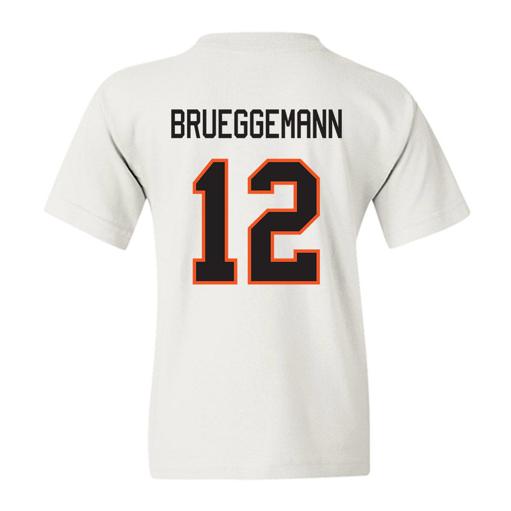 Oklahoma State - NCAA Baseball : Colin Brueggemann - Classic Shersey Youth T-Shirt-1