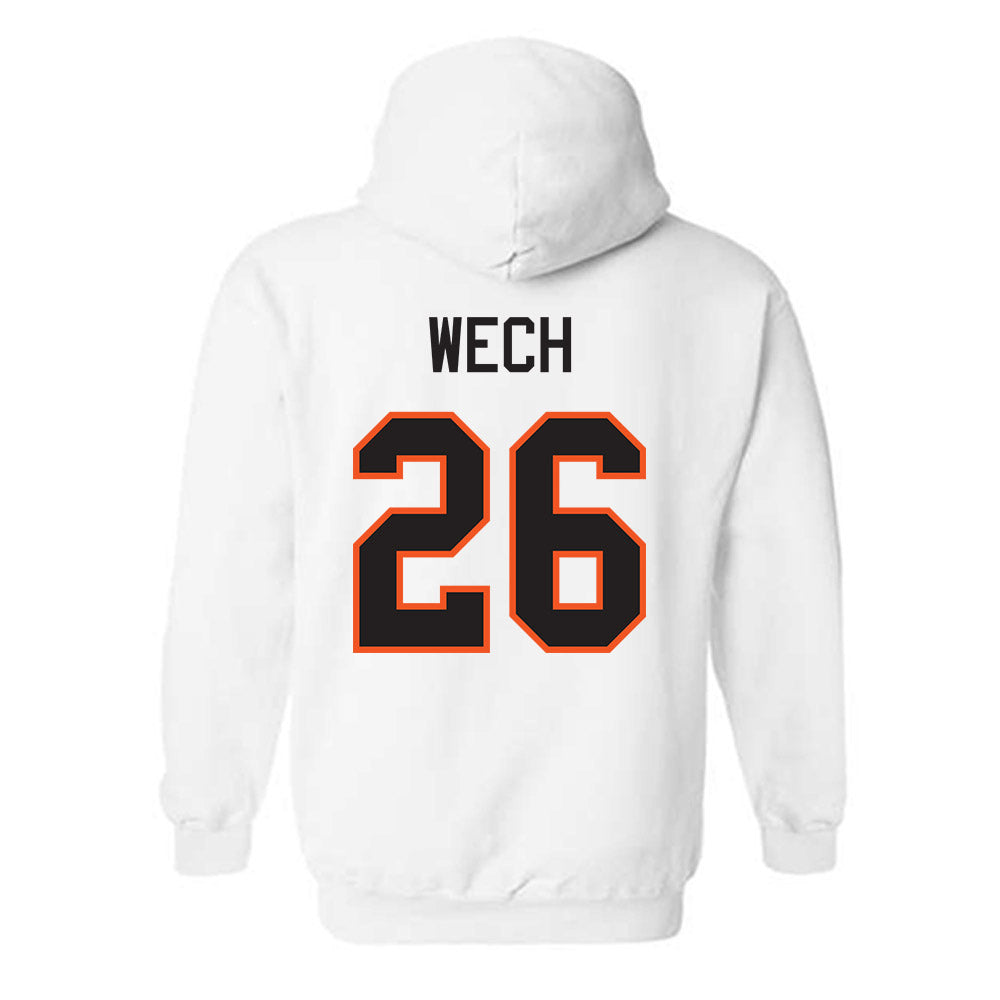 Oklahoma State - NCAA Baseball : Noah Wech - Classic Shersey Hooded Sweatshirt-1