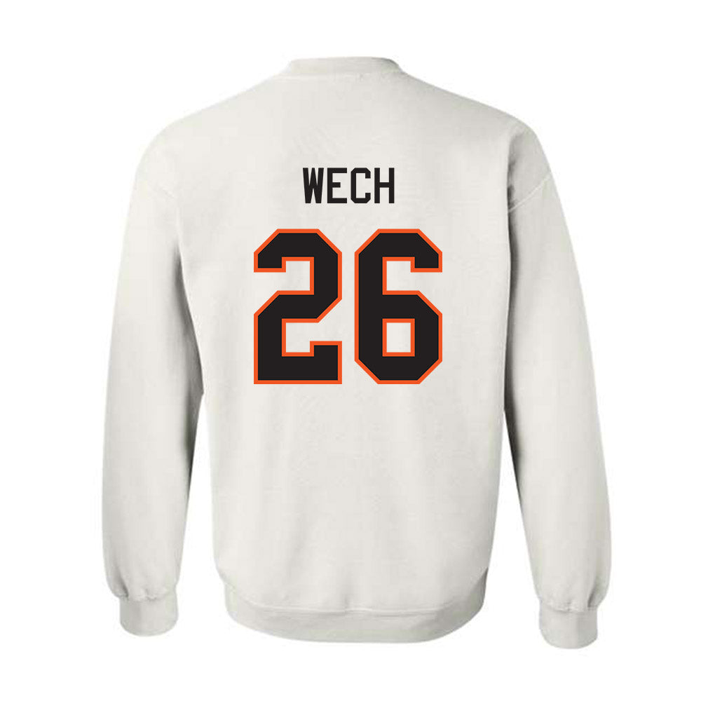 Oklahoma State - NCAA Baseball : Noah Wech - Classic Shersey Crewneck Sweatshirt-1