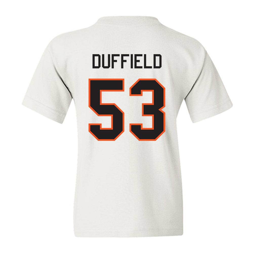 Oklahoma State - NCAA Football : Jaxson Duffield - Classic Shersey Youth T-Shirt-1