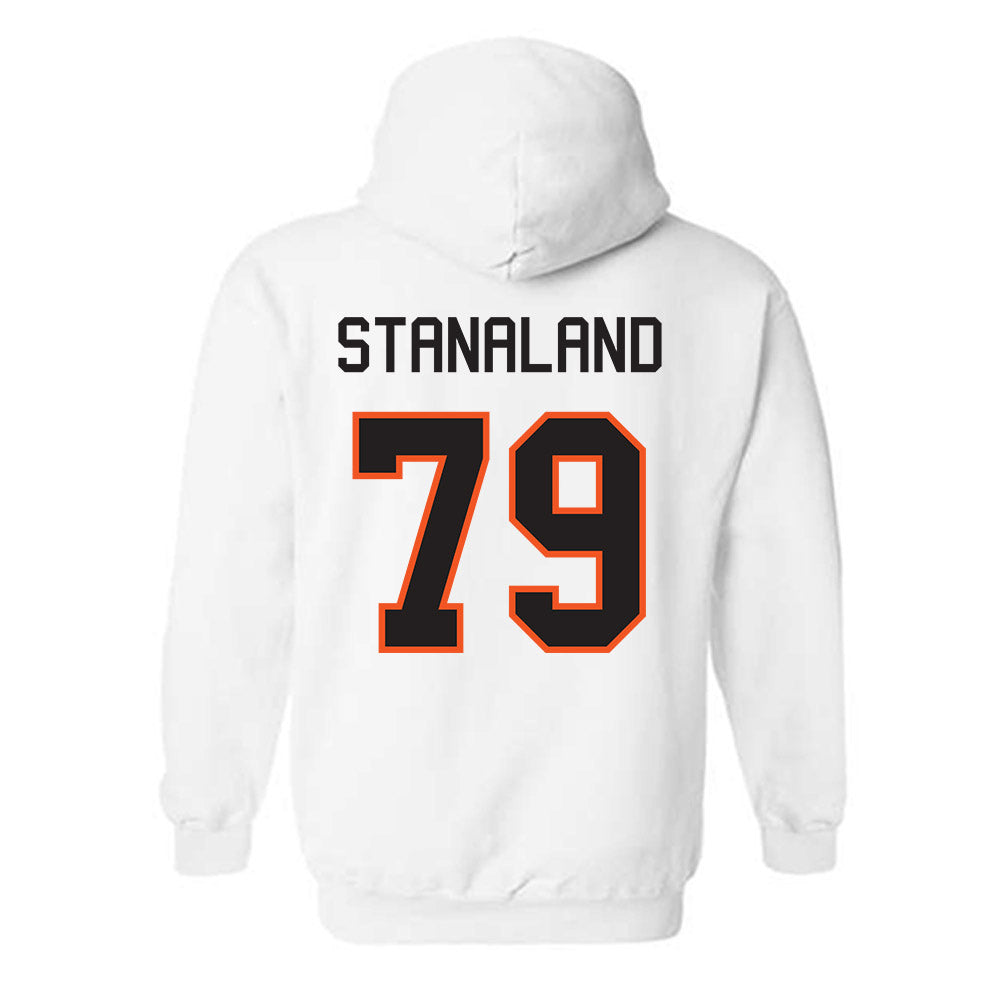 Oklahoma State - NCAA Football : Gage Stanaland - Classic Shersey Hooded Sweatshirt-1