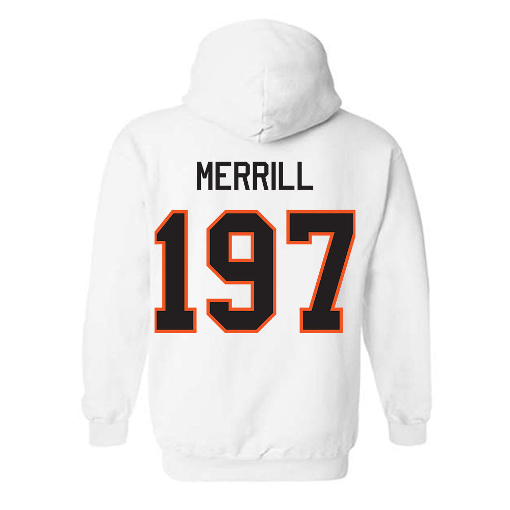 Oklahoma State - NCAA Wrestling : Cody Merrill - Classic Shersey Hooded Sweatshirt-1