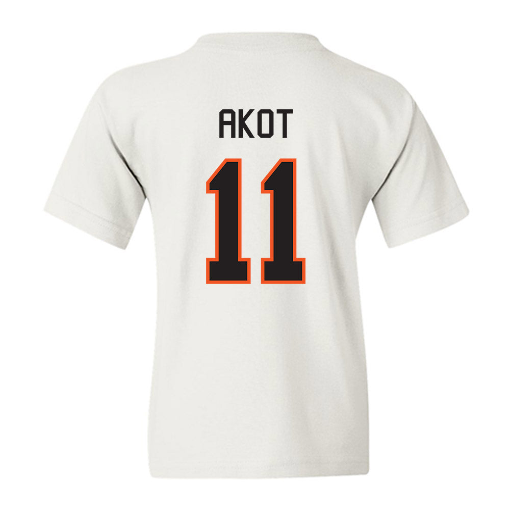 Oklahoma State - NCAA Women's Basketball : Achol Akot - Classic Shersey Youth T-Shirt-1