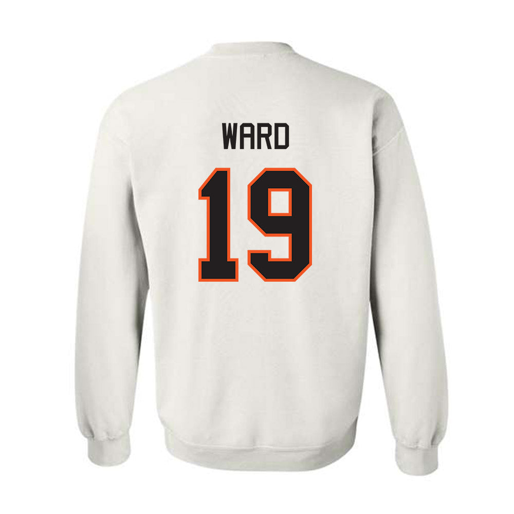 Oklahoma State - NCAA Football : Logan Ward - Classic Shersey Crewneck Sweatshirt-1