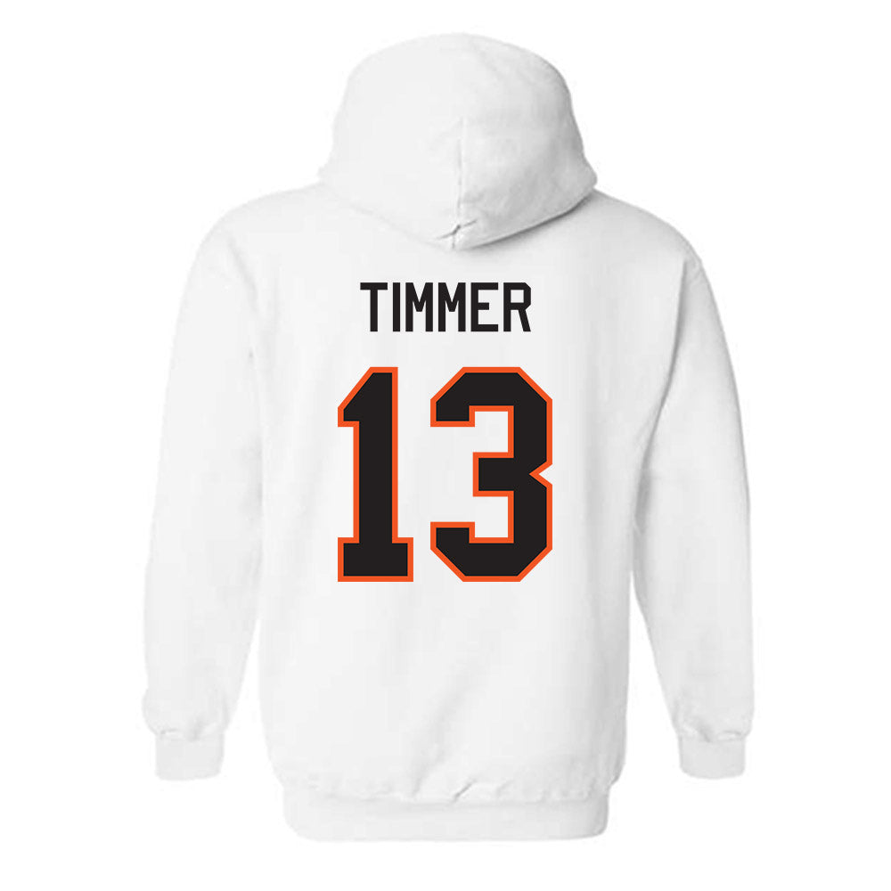 Oklahoma State - NCAA Women's Basketball : Haleigh Timmer - Classic Shersey Hooded Sweatshirt-1