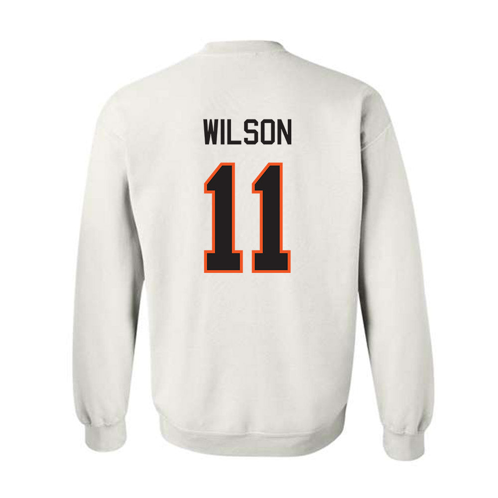 Oklahoma State - NCAA Women's Soccer : Laudan Wilson - Classic Shersey Crewneck Sweatshirt-1