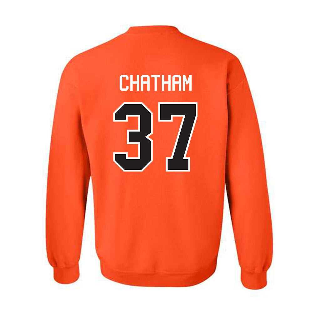 Oklahoma State - NCAA Equestrian : Kate Chatham - Classic Shersey Crewneck Sweatshirt-1