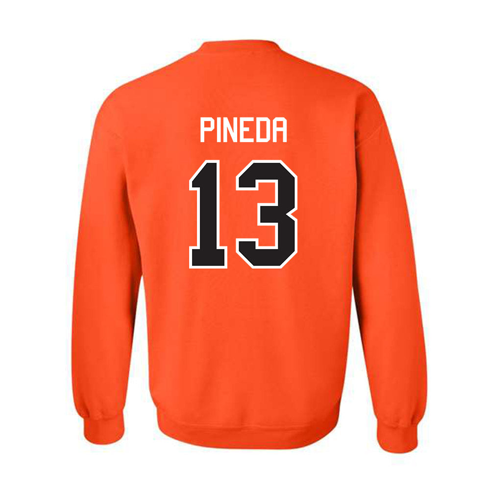 Oklahoma State - NCAA Women's Soccer : Xcaret Pineda - Classic Shersey Crewneck Sweatshirt-1