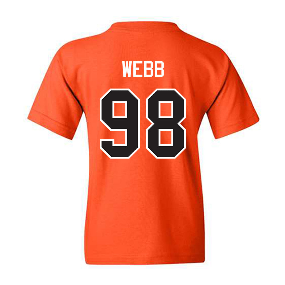 Oklahoma State - NCAA Football : Luke Webb - Classic Shersey Youth T-Shirt-1