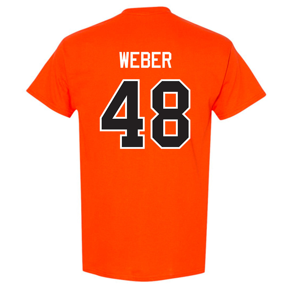 Oklahoma State - NCAA Baseball : Aaron Weber - Classic Shersey T-Shirt-1