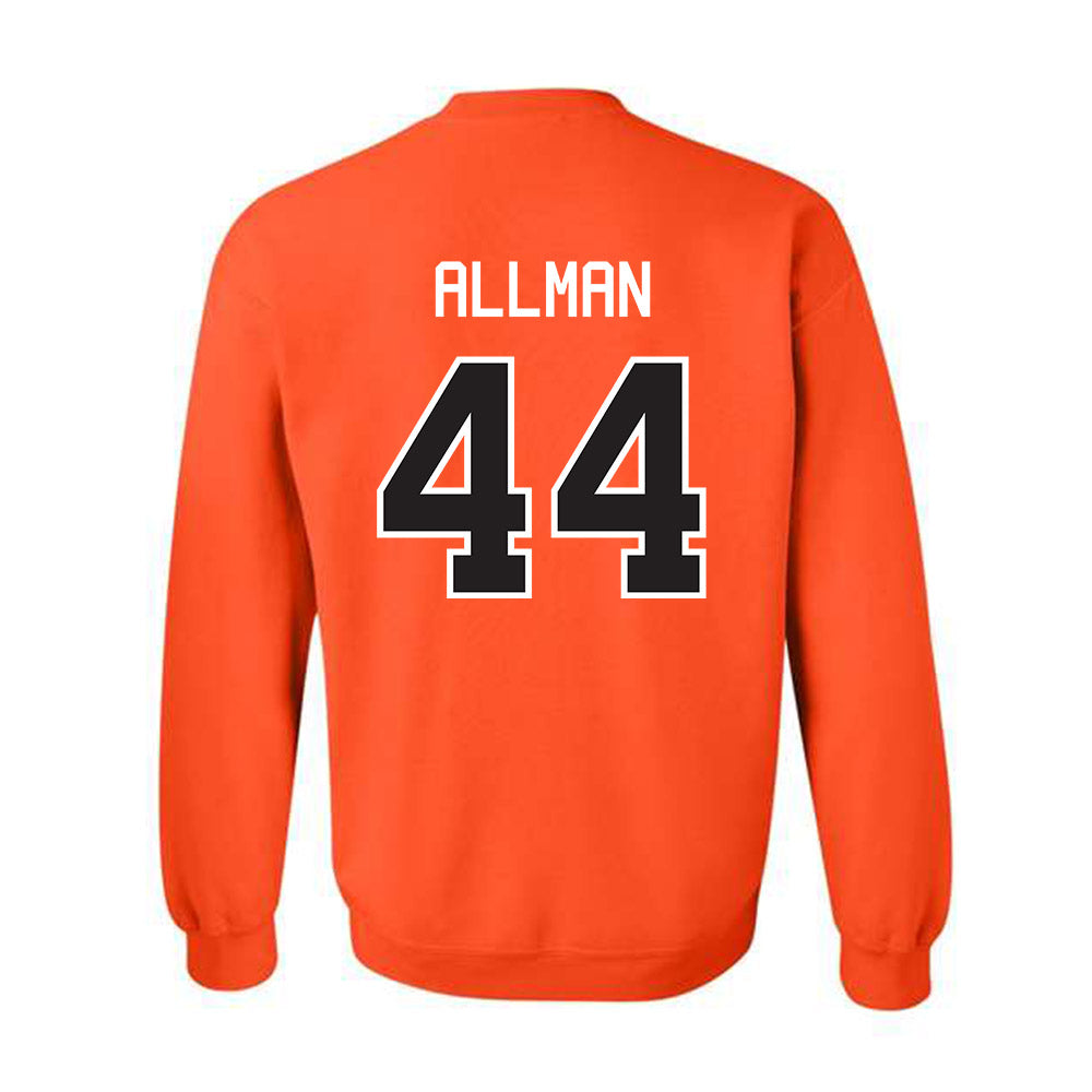Oklahoma State - NCAA Baseball : Tommy Allman - Classic Shersey Crewneck Sweatshirt-1