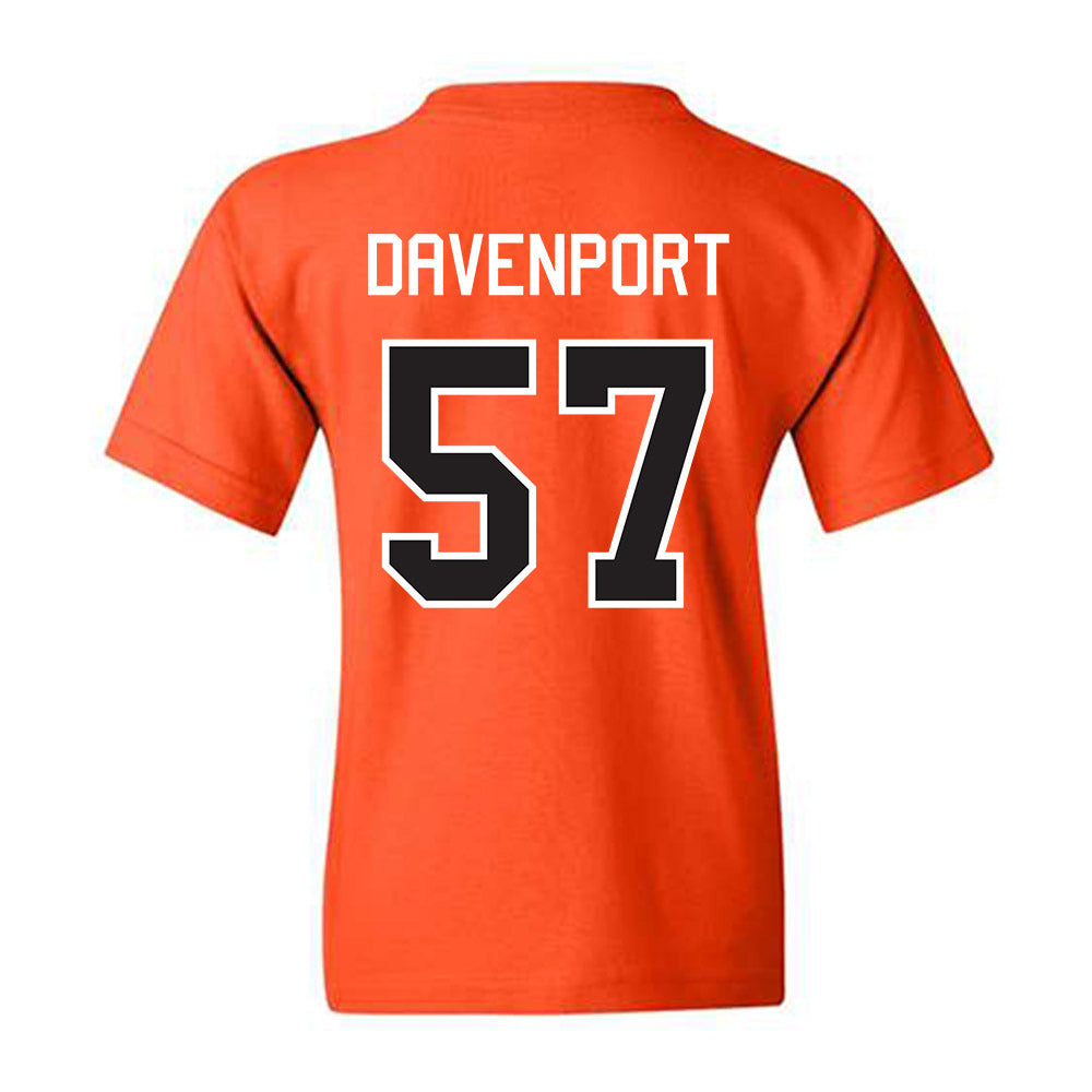 Oklahoma State - NCAA Football : Aidan Davenport - Classic Shersey Youth T-Shirt-1