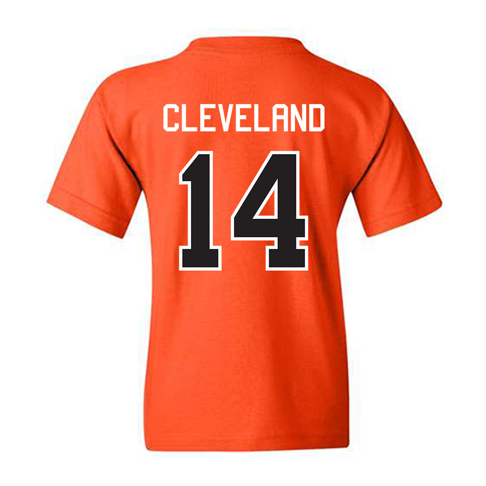 Oklahoma State - NCAA Football : Landyn Cleveland - Classic Shersey Youth T-Shirt-1