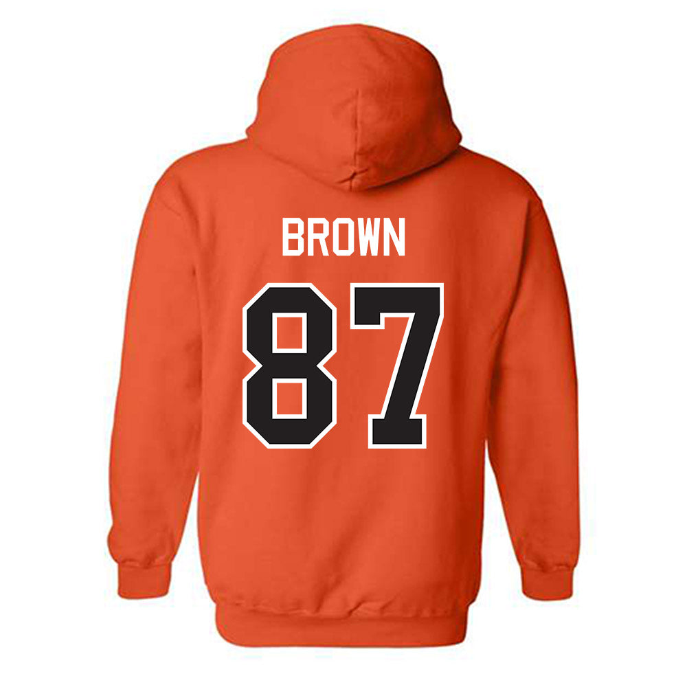 Oklahoma State - NCAA Football : Desean Brown - Classic Shersey Hooded Sweatshirt-1