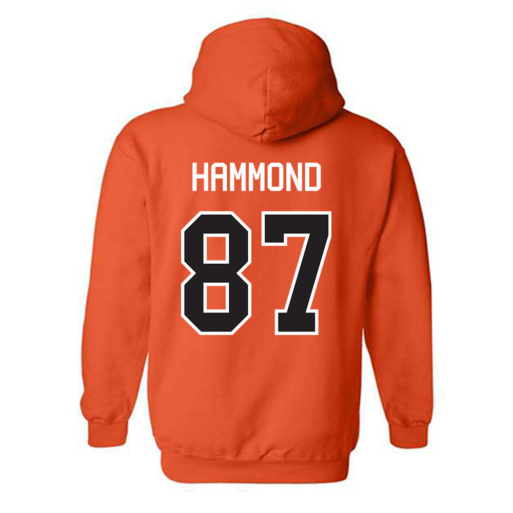 Oklahoma State - NCAA Football : Oscar Hammond - Classic Shersey Hooded Sweatshirt-1