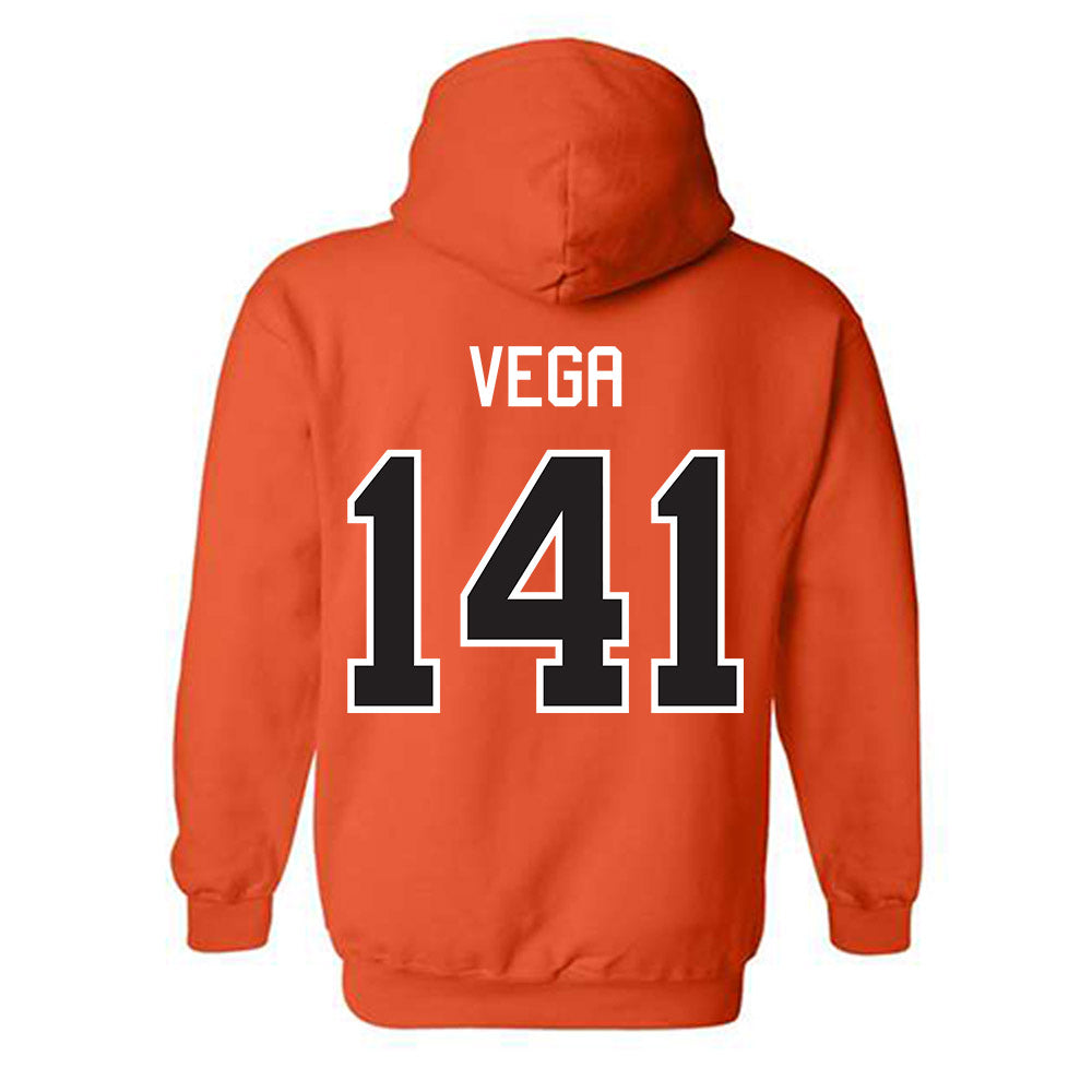 Oklahoma State - NCAA Wrestling : Sergio Vega - Classic Shersey Hooded Sweatshirt-1