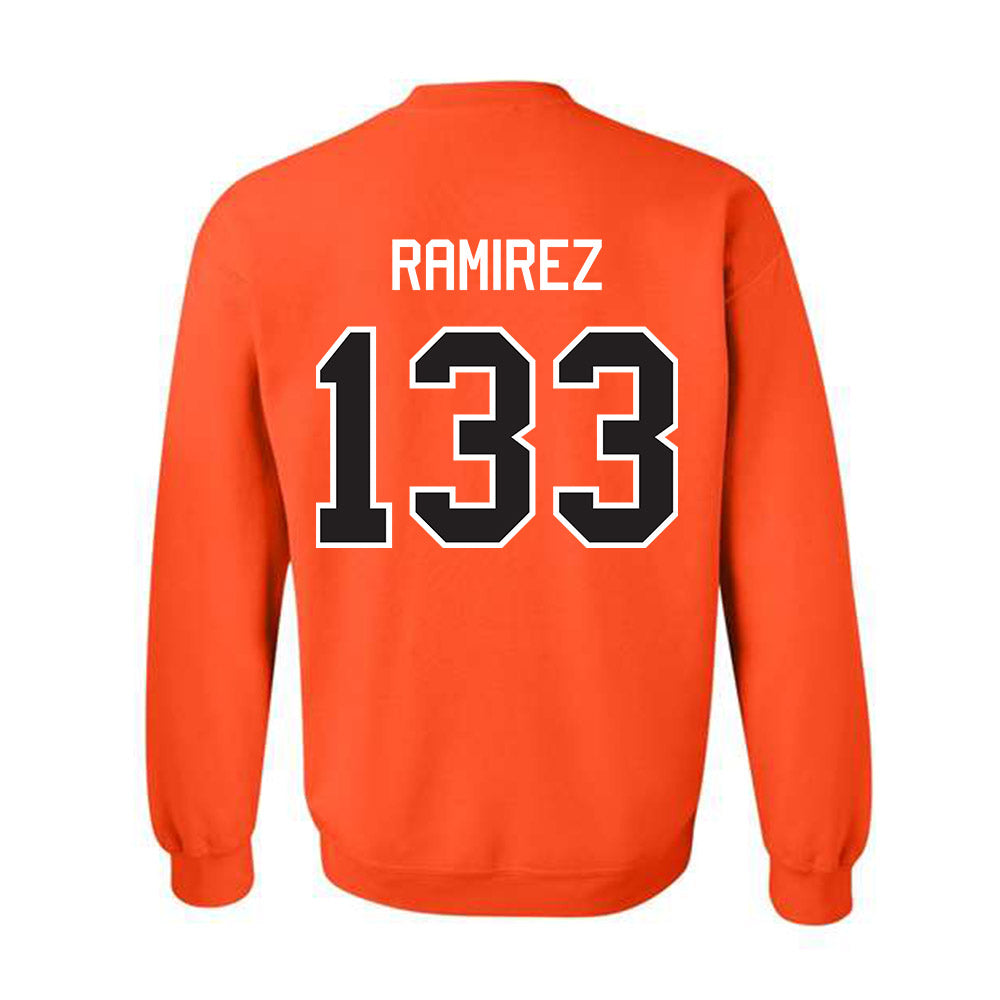 Oklahoma State - NCAA Wrestling : Ronnie Ramirez - Classic Shersey Crewneck Sweatshirt-1