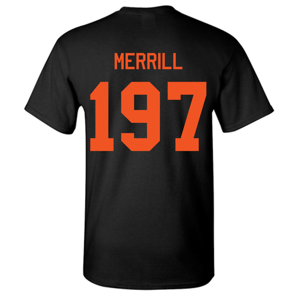 Oklahoma State - NCAA Wrestling : Cody Merrill - Classic Shersey T-Shirt-1