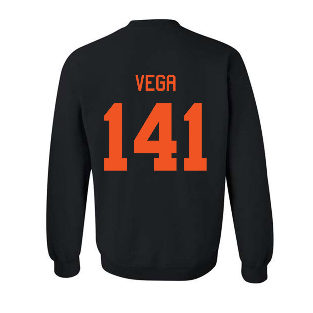 Oklahoma State - NCAA Wrestling : Sergio Vega - Classic Shersey Crewneck Sweatshirt-1