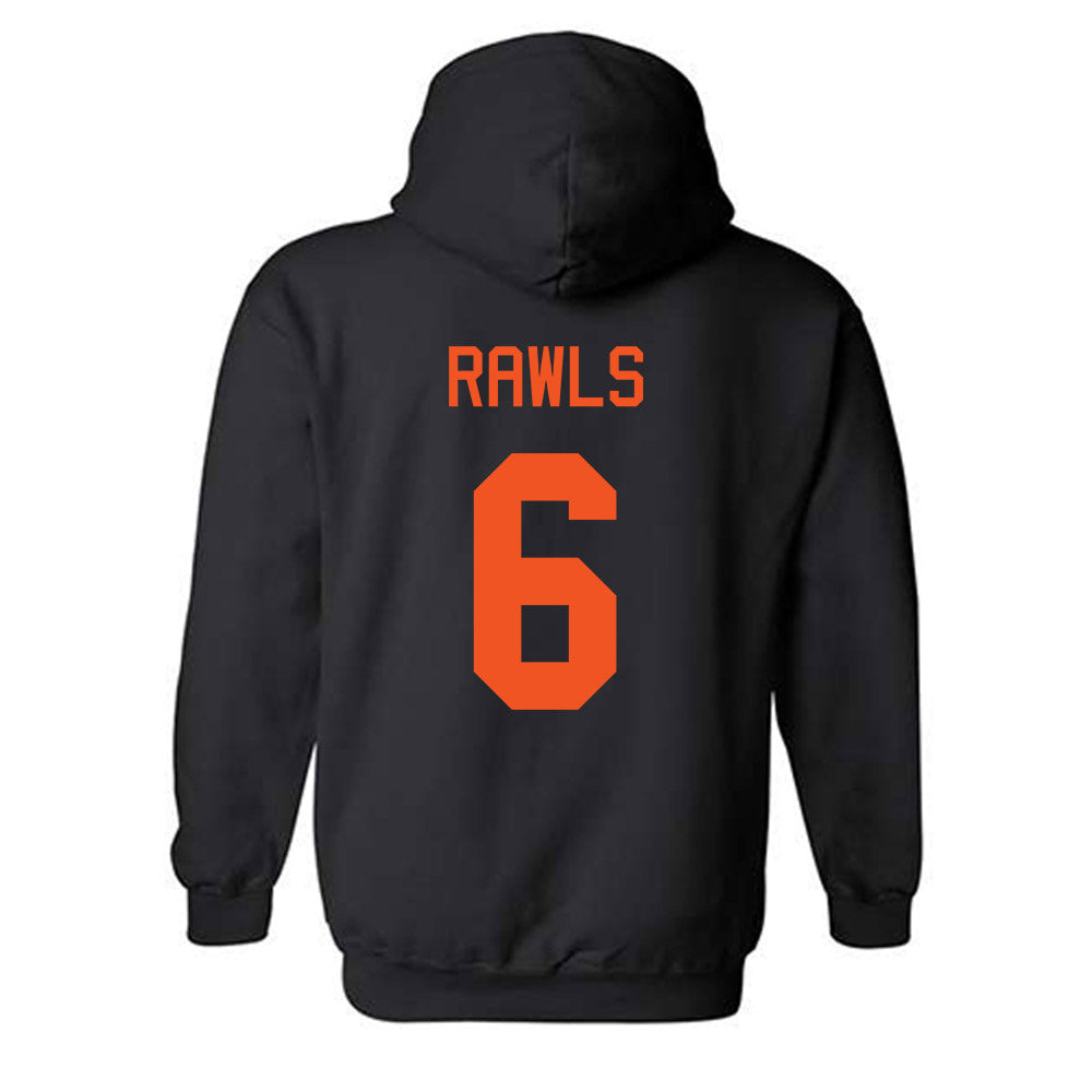 Oklahoma State - NCAA Football : Brandon Rawls - Classic Shersey Hooded Sweatshirt-1