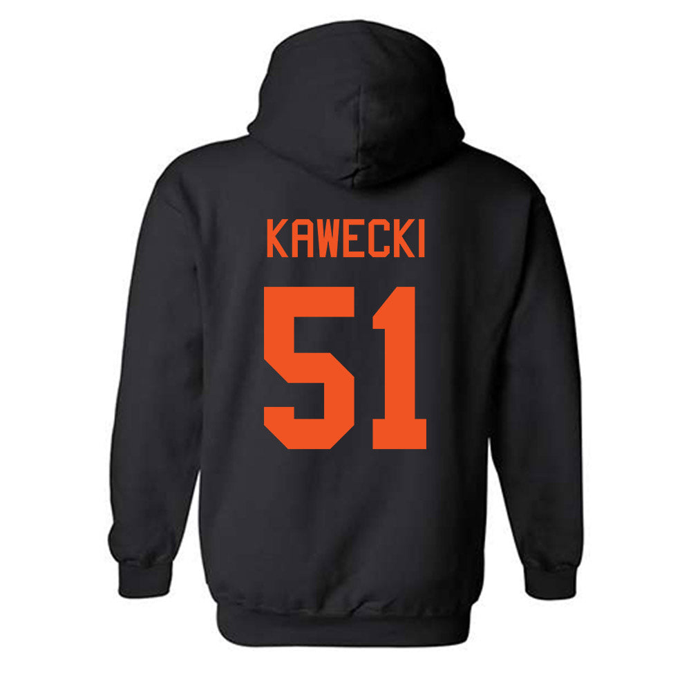 Oklahoma State - NCAA Football : Austin Kawecki - Classic Shersey Hooded Sweatshirt-1