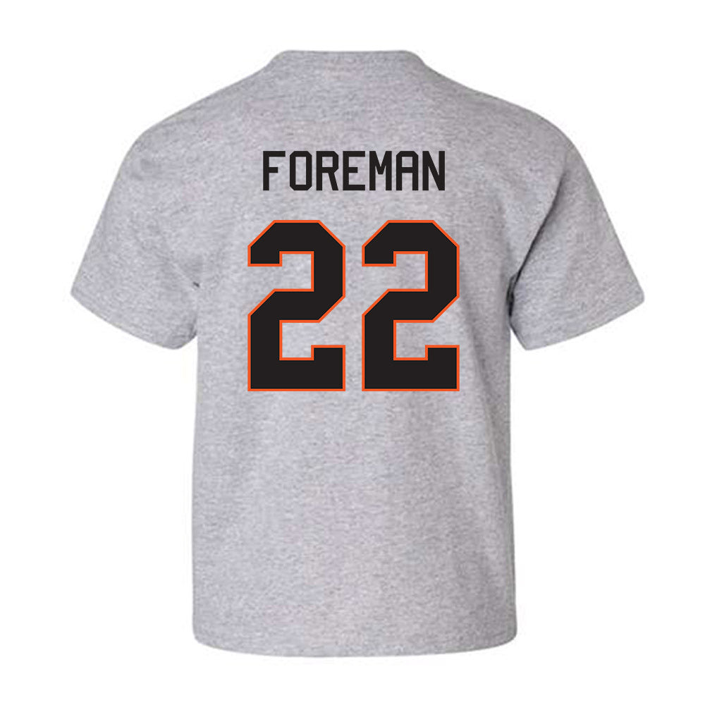 Oklahoma State - NCAA Football : Kobi Foreman - Classic Shersey Youth T-Shirt-1