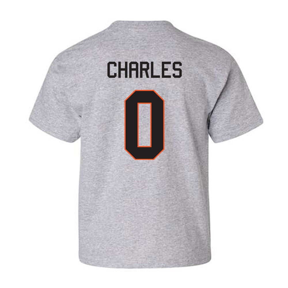 Oklahoma State - NCAA Football : Malik Charles - Classic Shersey Youth T-Shirt-1