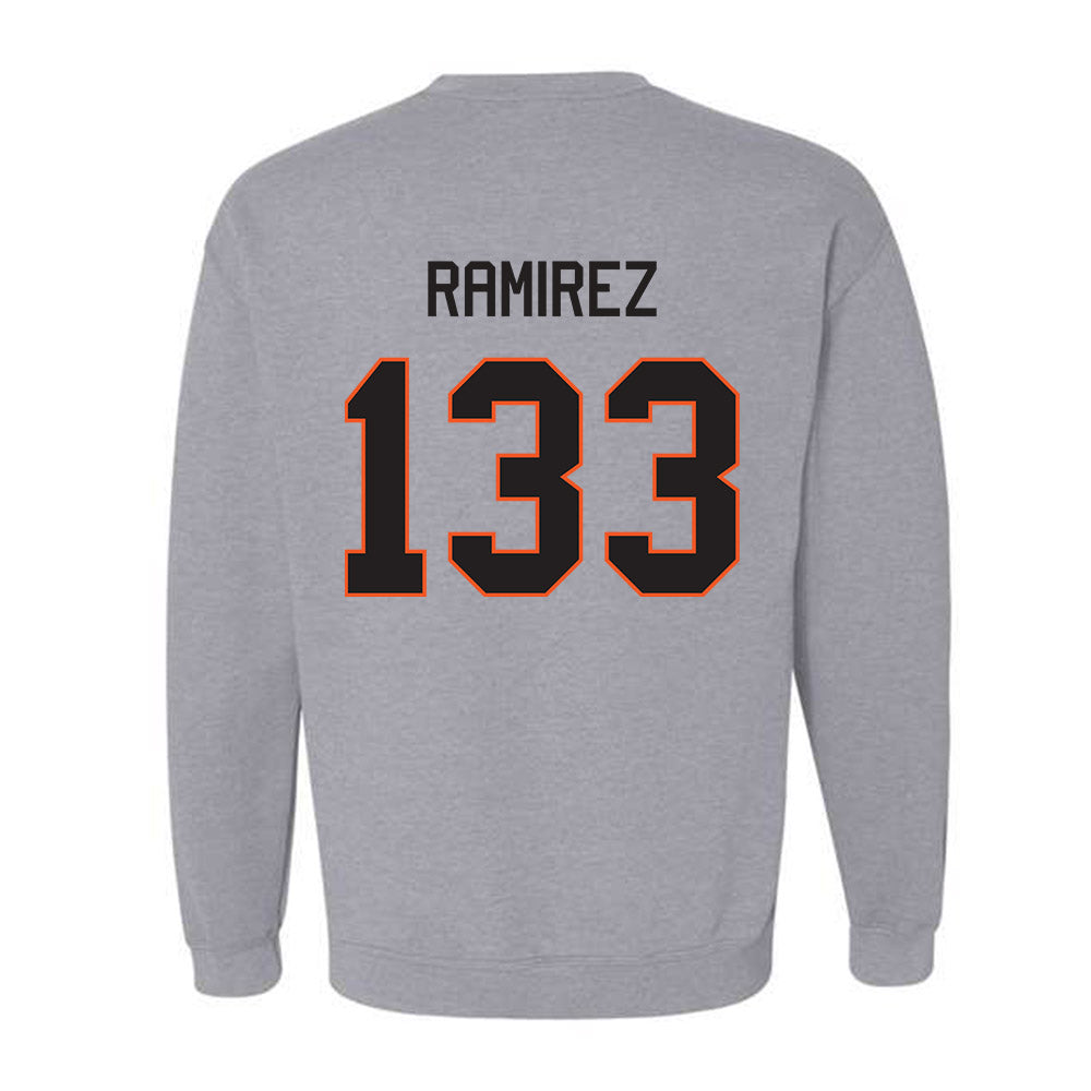 Oklahoma State - NCAA Wrestling : Ronnie Ramirez - Classic Shersey Crewneck Sweatshirt-1