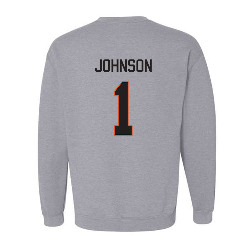 Oklahoma State - NCAA Football : Jk Johnson - Classic Shersey Crewneck Sweatshirt-1