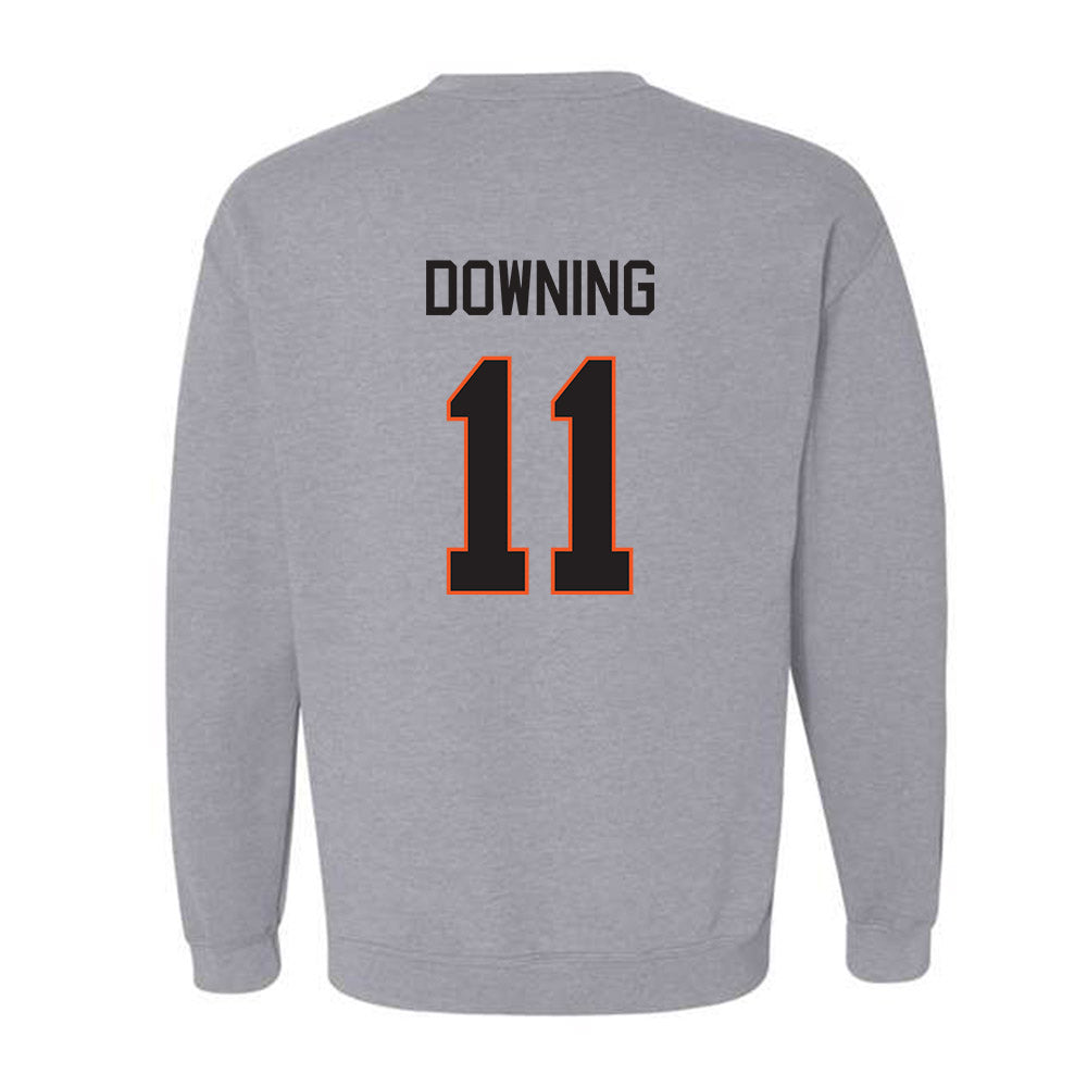 Oklahoma State - NCAA Softball : Preslee Downing - Classic Shersey Crewneck Sweatshirt-1