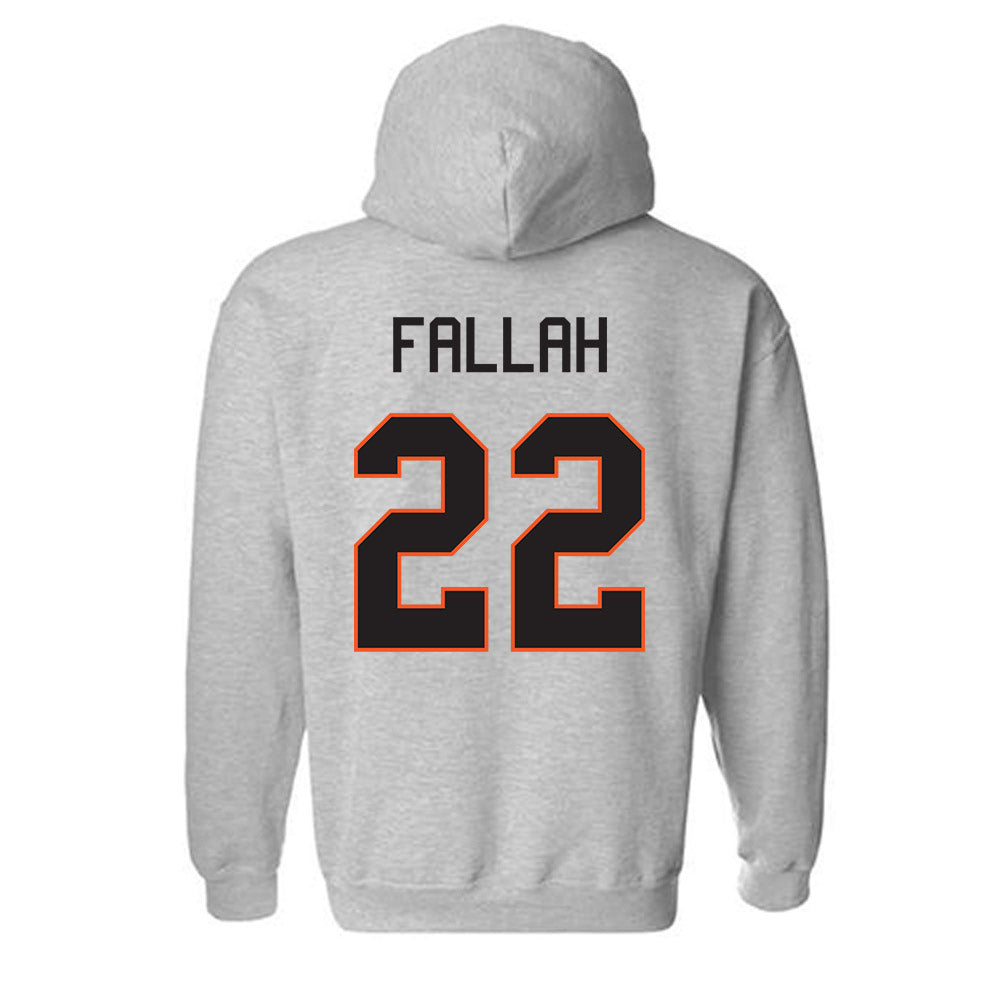 Oklahoma State - NCAA Men's Basketball : Parsa Fallah - Classic Shersey Hooded Sweatshirt-1