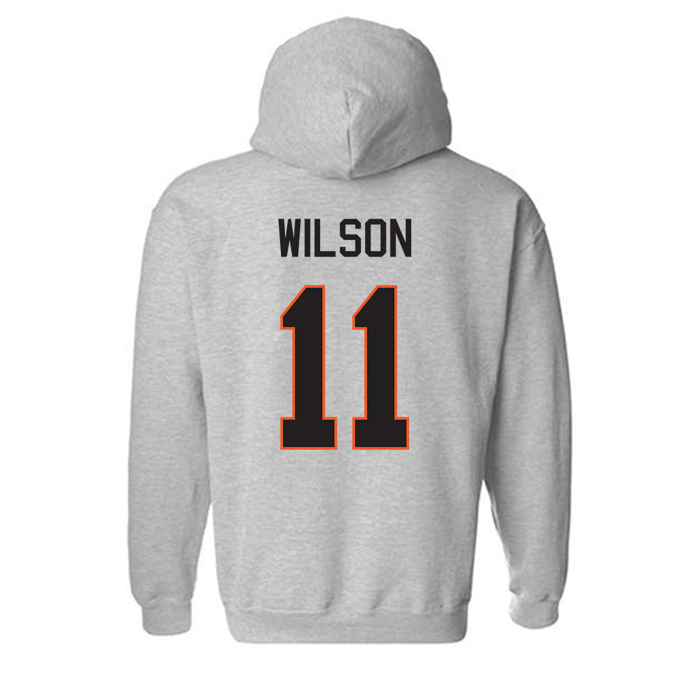 Oklahoma State - NCAA Women's Soccer : Laudan Wilson - Classic Shersey Hooded Sweatshirt-1