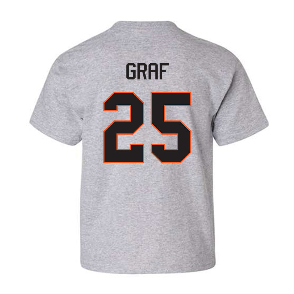 Oklahoma State - NCAA Softball : Macy Graf - Classic Shersey Youth T-Shirt-1