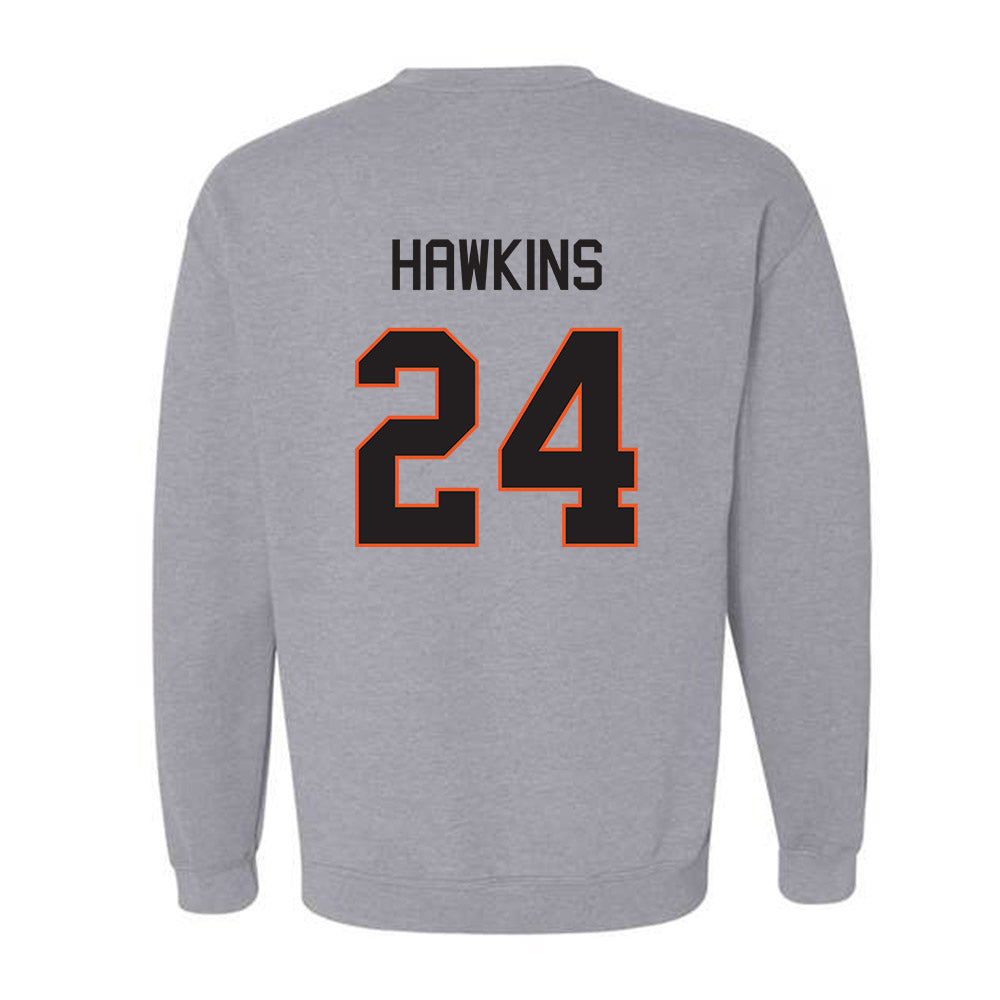 Oklahoma State - NCAA Football : Caleb Hawkins - Classic Shersey Crewneck Sweatshirt-1