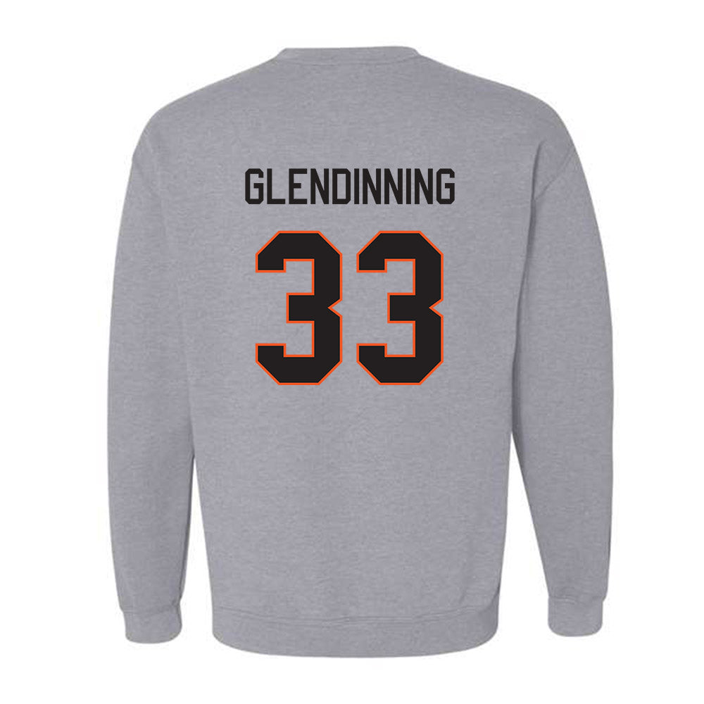 Oklahoma State - NCAA Baseball : Lucas Glendinning - Classic Shersey Crewneck Sweatshirt-1