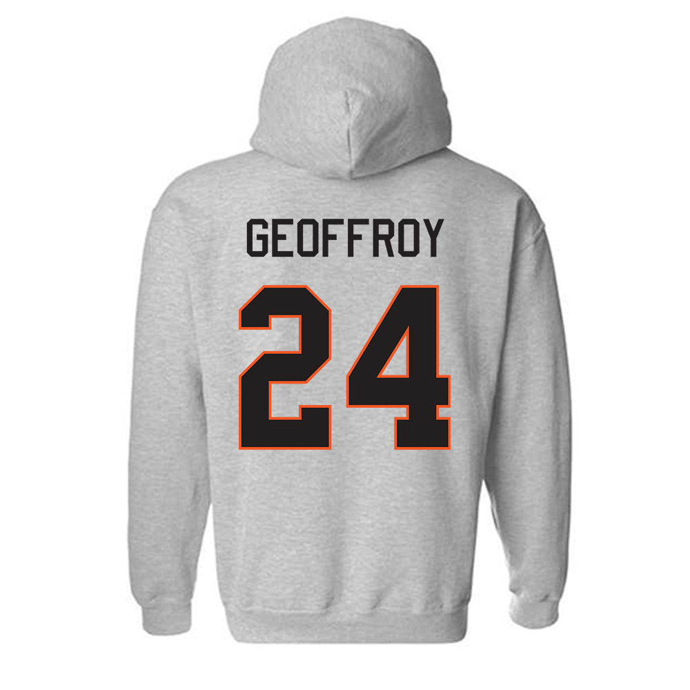 Oklahoma State - NCAA Women's Soccer : Ellie Geoffroy - Classic Shersey Hooded Sweatshirt-1