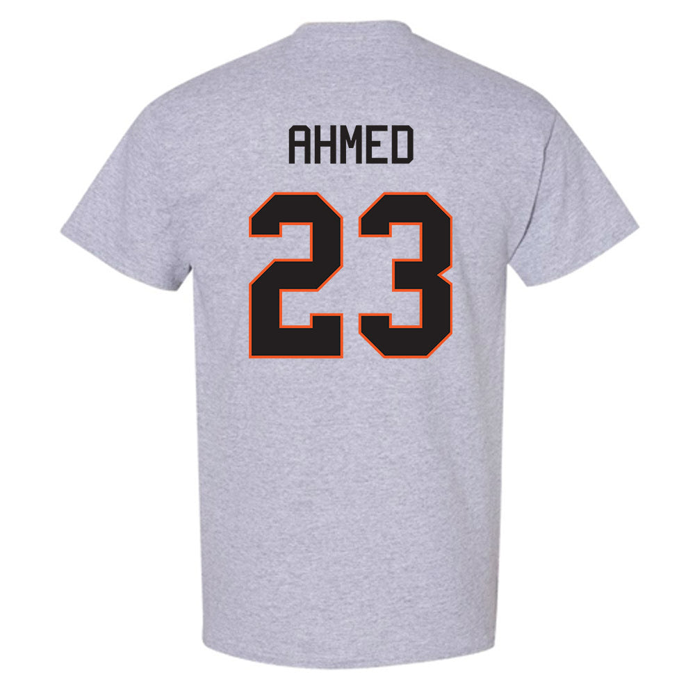 Oklahoma State - NCAA Men's Basketball : Benjamin Ahmed - Classic Shersey T-Shirt-1