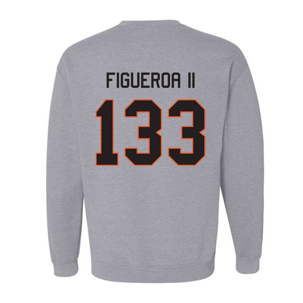 Oklahoma State - NCAA Wrestling : Richard Figueroa II - Classic Shersey Crewneck Sweatshirt-1