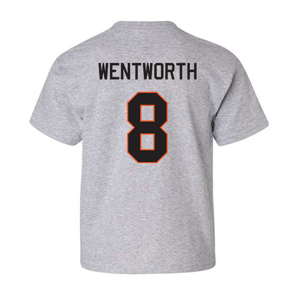 Oklahoma State - NCAA Baseball : TP Wentworth - Classic Shersey Youth T-Shirt-1