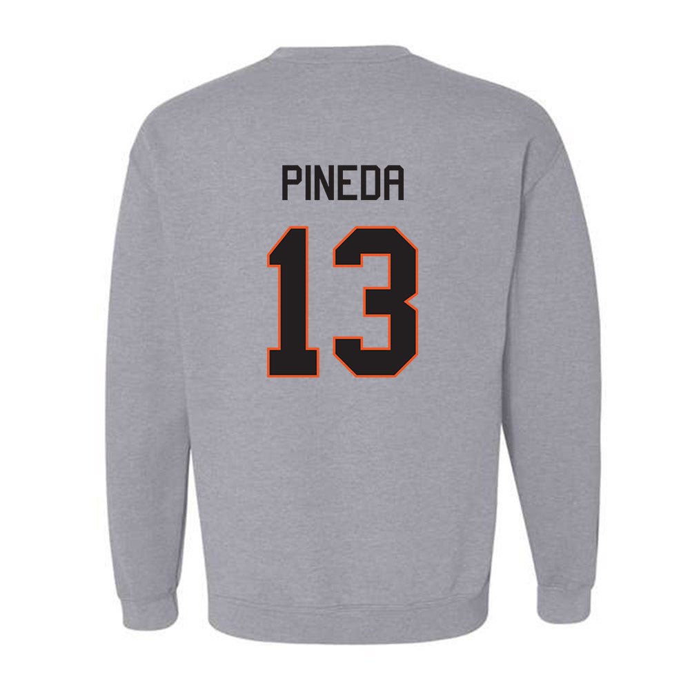 Oklahoma State - NCAA Women's Soccer : Xcaret Pineda - Classic Shersey Crewneck Sweatshirt-1