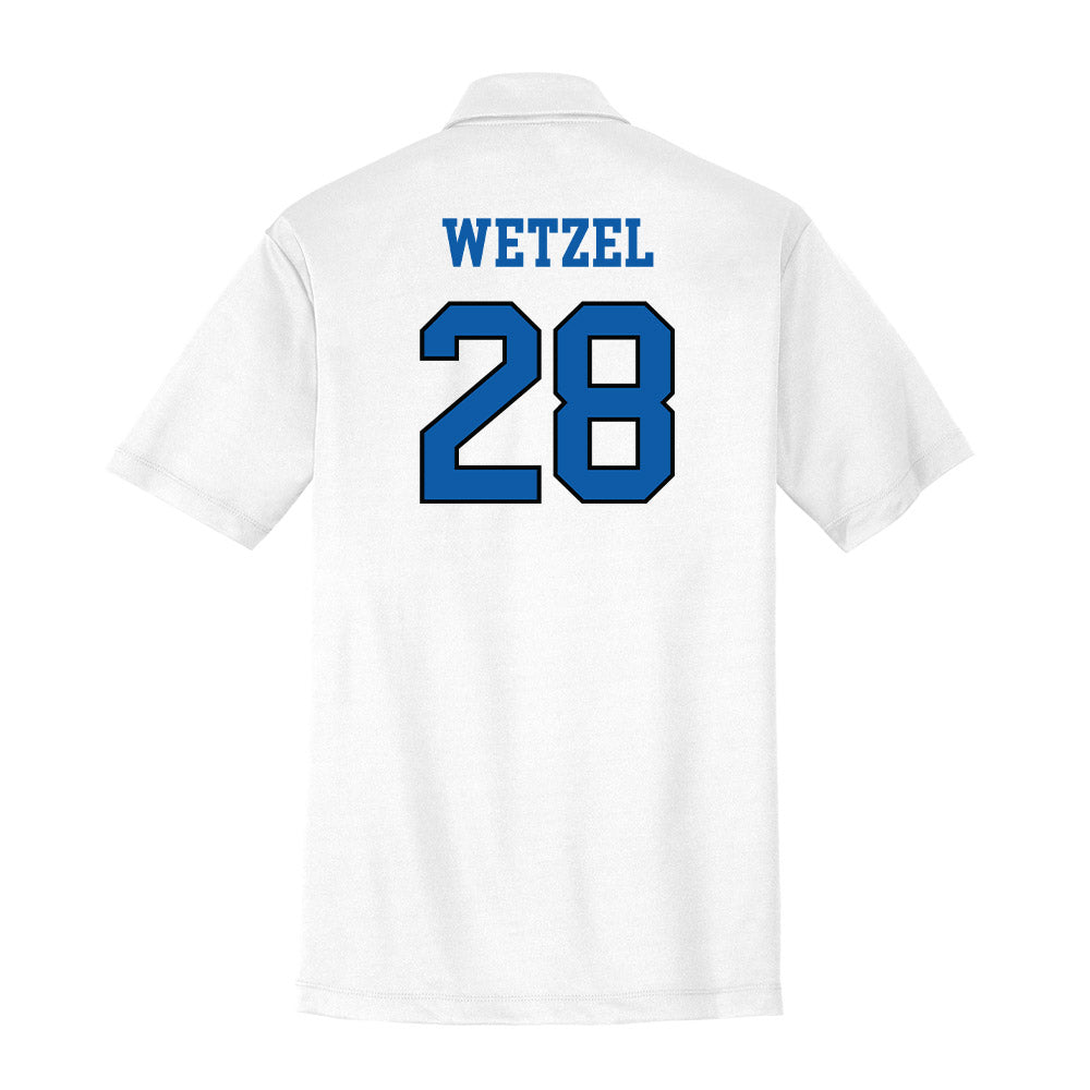 UNC Asheville - NCAA Men's Soccer : Isaac Wetzel - Activewear Polo Shirt-1