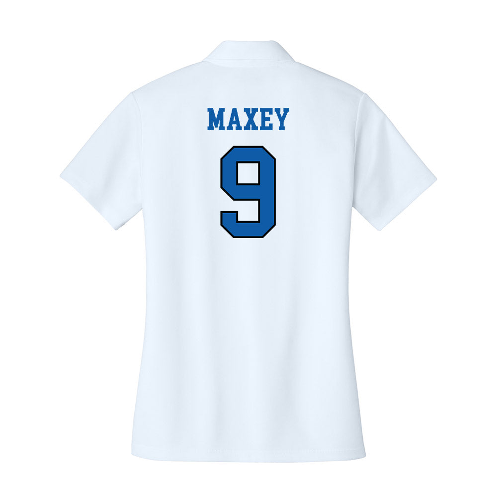 UNC Asheville - NCAA Women's Basketball : Dyanna Maxey - Women's Activewear Polo Shirt-1