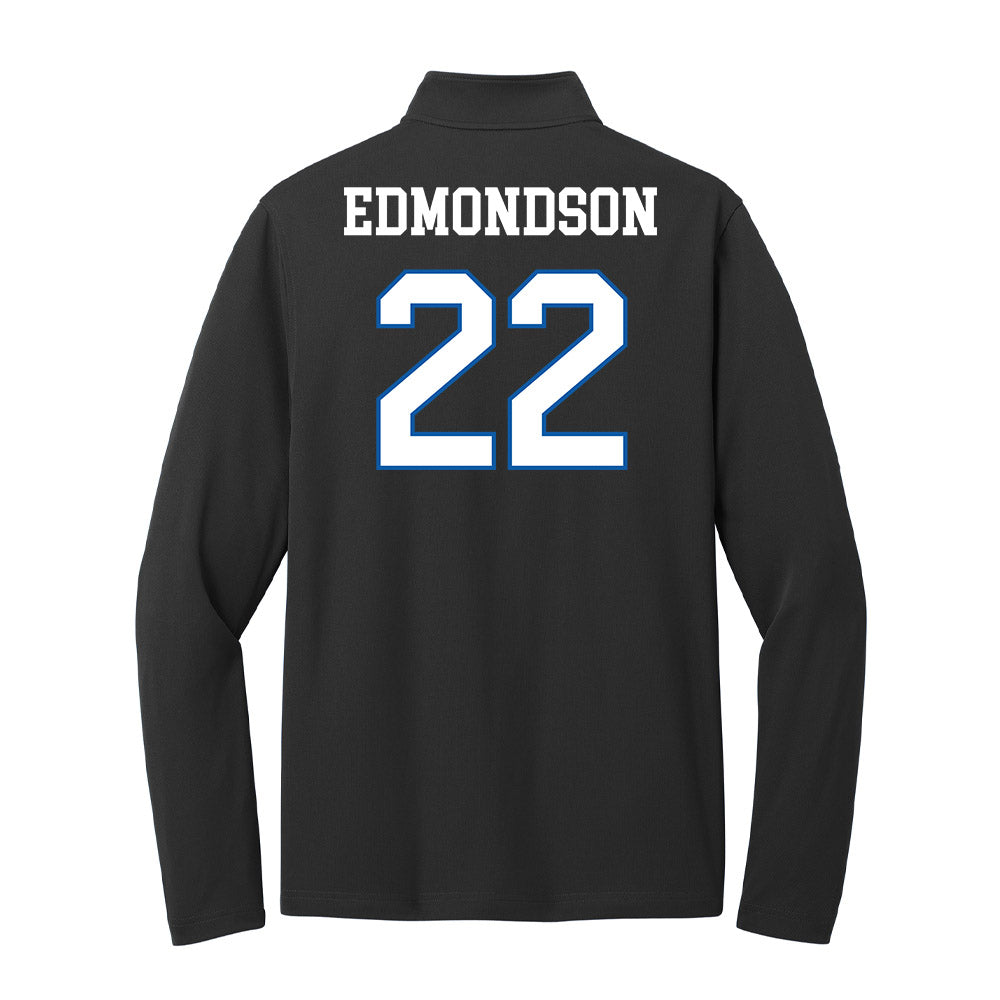 UNC Asheville - NCAA Baseball : Clay Edmondson - Lightweight Quarter Zip Jacket-1