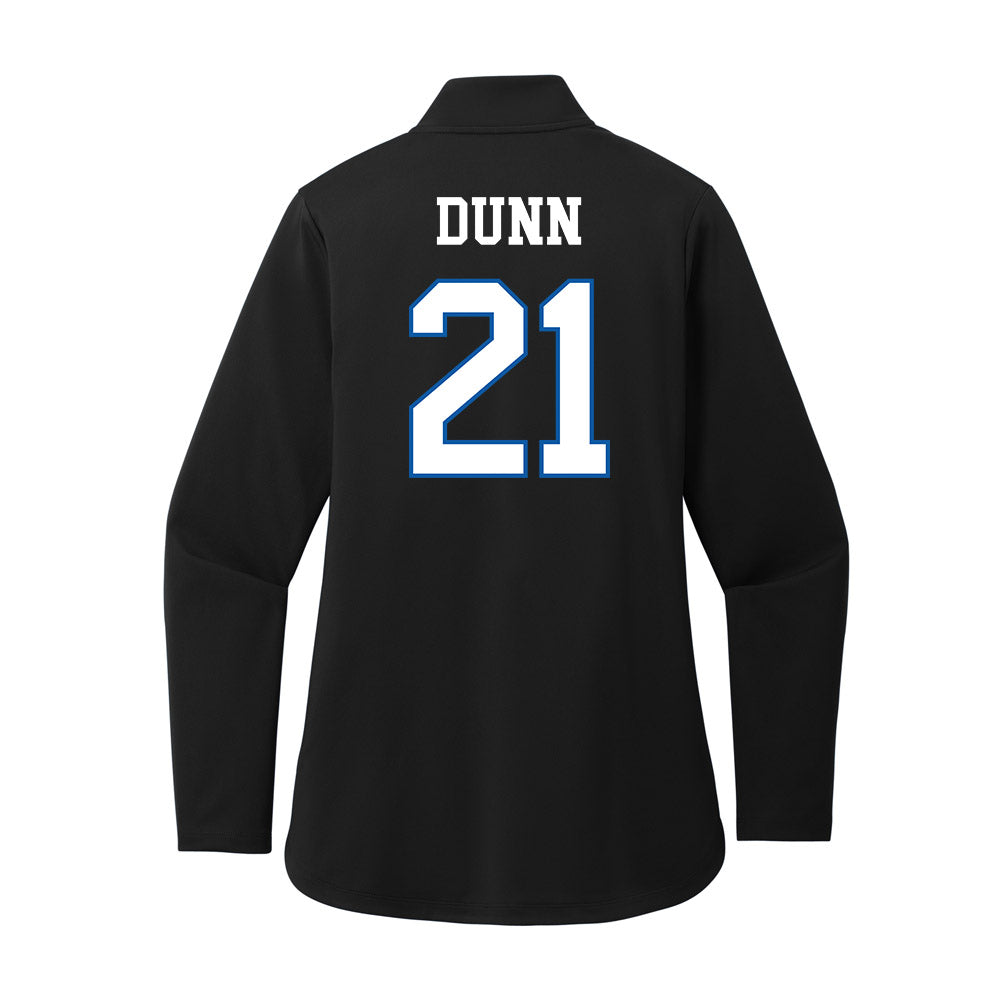 UNC Asheville - NCAA Women's Volleyball : Devyn Dunn - Women's Premium Quarter Zip Jacket-1