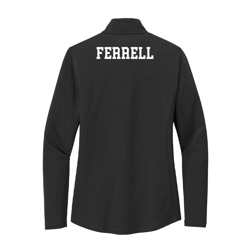UNC Asheville - NCAA Men's Track & Field : Kellan Ferrell - Women's Lightweight Quarter Zip Jacket-1